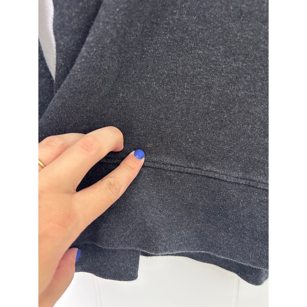 Pact Organic Cotton Airplane Sweatshirt Women L Gray Long sleeve cozy earthy - Picture 8 of 10